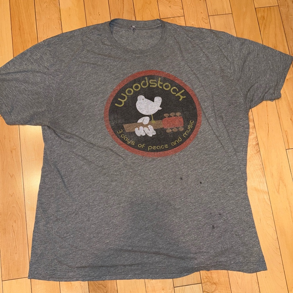 Next Level Apparel Gray Woodstock T-Shirt